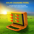 Orange 2835 Solar LED Light USB Charging For Outdoor Camping